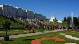 Peterhof in St, Petersburg, Russia