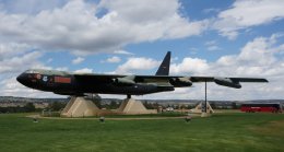 B52 Bomber at the U.S. Air Force Academy in Colorado Springs