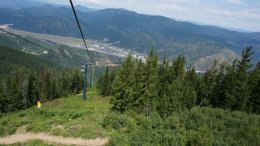 Silver Mountain Gondola in Kellogg, Idaho