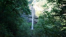 Latourell Falls in the Columbia River Gorge