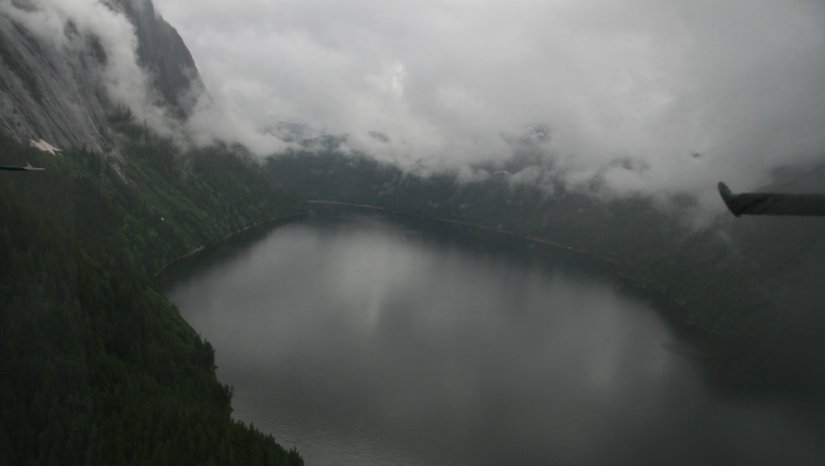 Misty Fjords National Monument from seaplane