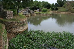 Shikinaen Gardens in Okinawa, Japan