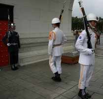 Changing of the Guard at Martyrs' Shrine
