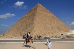 Pyramid of Khufu (also called Pyramid of Cheops)
