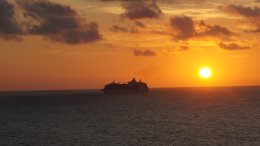 Sunset in Cozumel, Mexico