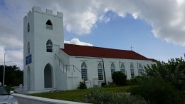 St. Luke's Anglican Church on the island of Eleuthera, Bahamas