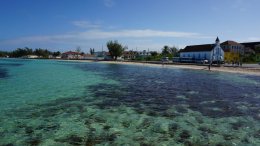 Tarpum Bay on the island of Eleuthera, Bahamas