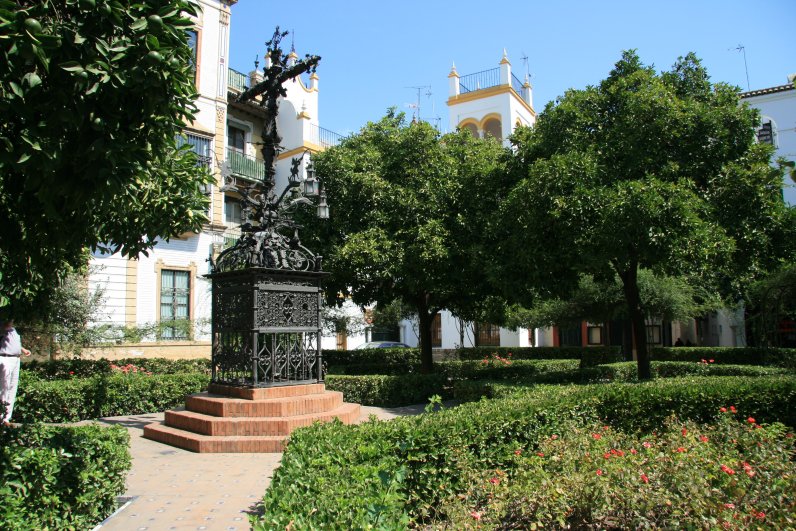 Square in the Old Quarter of Seville