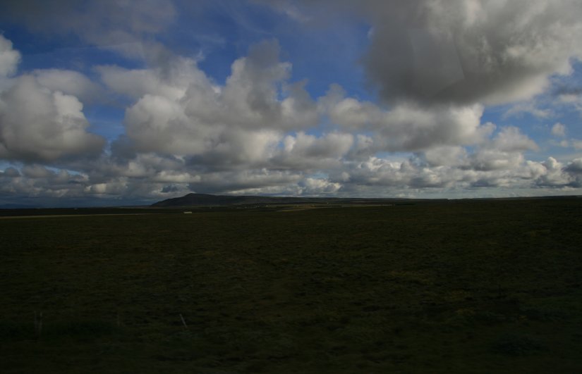 The Icelandic landscape