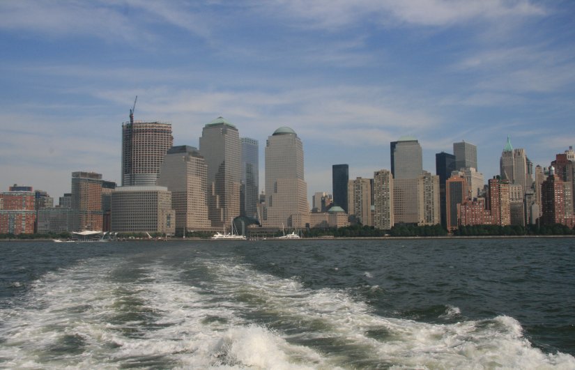 World Trade Center Site from Hudson River