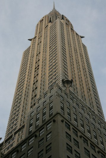 The Chrysler Building at Lexington Avenue and East 42nd Street