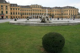 Schonbrunn Palace in Vienna Austria