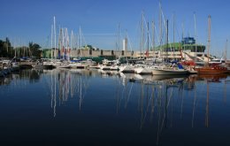 Tallinn�s Olympic centre and yacht harbour