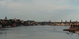 The harbour of Stockholm, Sweden