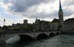 The Limmat river & Zurich's Old Town
