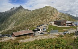 Grimsel Pass in the Swiss Alps
