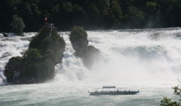Rhine Falls in Schaffhausen, Switzerland