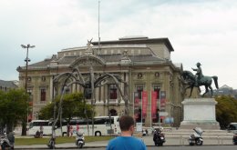 Geneva's Grand Theatre located on Place Neuve