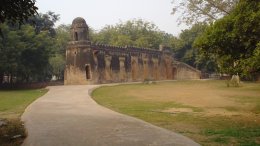 Ancient ruins in Delhi, India
