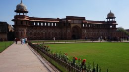 The Agra Fort in Agra, India