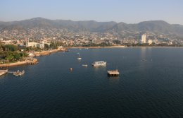 The harbor of Acapulco, Mexico