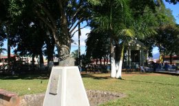 The town square in Esparza, Costa Rica