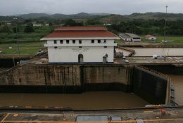 The Panama Canal and Miraflores Locks