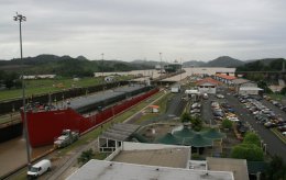 The Panama Canal and Miraflores Locks