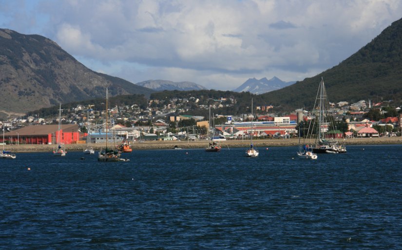 Ushuaia, Argentina harbour
