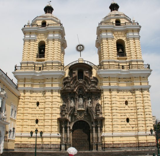 The Church of San Francisco in Lima, Peru
