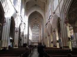 The Abbey Church of Saint Peter and Saint Paul in Bath, England