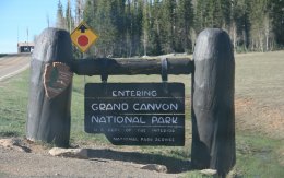 Grand Canyon National Park North Rim entrance