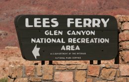 Lee's Ferry in the Glen Canyon National Recreation Area