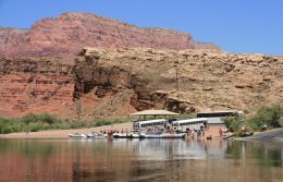 Boat launch on the Colorado River at Lee's Ferry