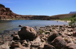 Paria Beach at Lee's Ferry in the Glen Canyon National Recreation Area