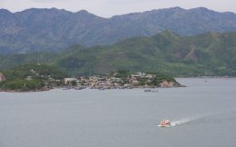The harbour of Nha Trang, Vietnam