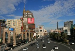 New York New York Hotel & Casino and Las Vegas Boulevard
