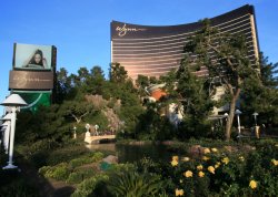 New Wynn  Hotel on Las Vegas Strip