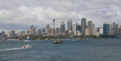 Ferry in Sydney Harbor