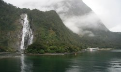 Bowen Falls on Milford Sound
