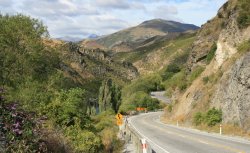 leaving Kawarau Gorge
