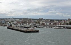 Southampton, England from Test River