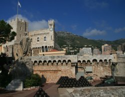 Prince's Palace in Monte Carlo, Monaco