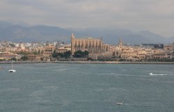 Sailing away from Mallorca