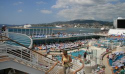 Sailing away from Mallorca