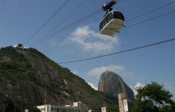 Cable car at Rio's Sugarloaf Mountain