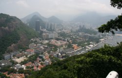 View from top of Urca Mountain