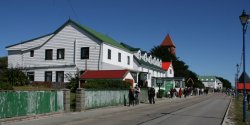 The Main street in Stanley