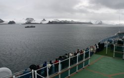 The General Artigus in the Bransfield Strait