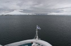The Star Princess in the Neumayer Channel of Antarctica